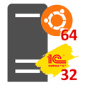 Установка 32-разрядного Сервера 1С:Предприятие на 64-разрядную платформу Linux (Ubuntu/Debian)